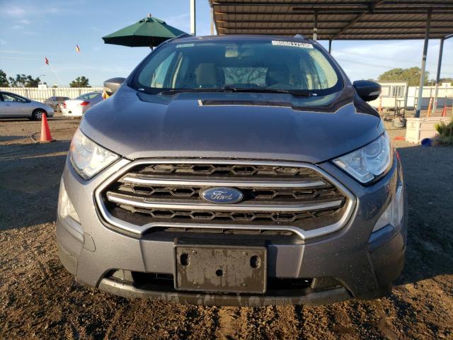 MAJ3P1TE2JC193067 - 2018 FORD ECOSPORT SE GRAY photo 5