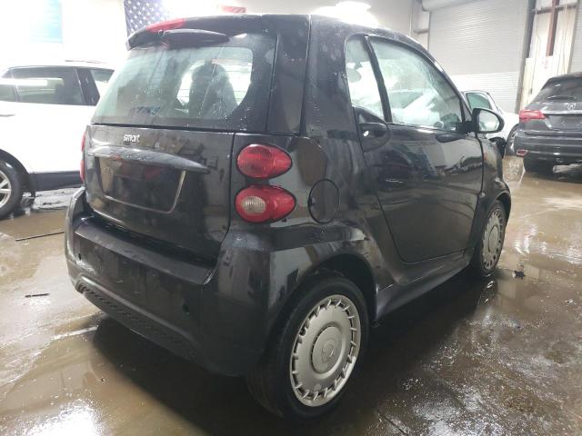 WMEEJ3BA0DK665017 - 2013 SMART FORTWO PURE BLACK photo 3