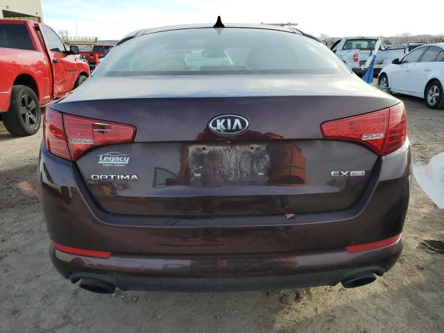 5XXGN4A78DG101228 - 2013 KIA OPTIMA EX PURPLE photo 6