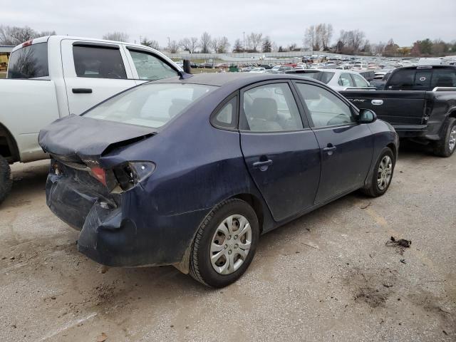 KMHDU4AD2AU016267 - 2010 HYUNDAI ELANTRA BLUE BLUE photo 3