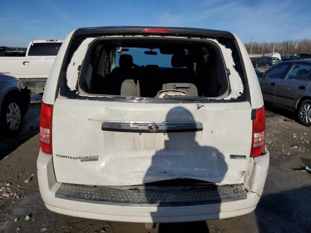 2A8HR44H68R831772 - 2008 CHRYSLER TOWN & COU LX WHITE photo 6