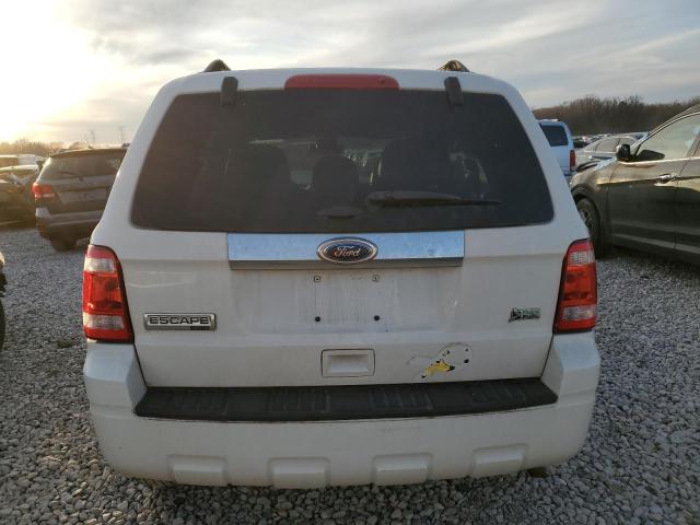 1FMCU9EG6CKB83808 - 2012 FORD ESCAPE LIMITED WHITE photo 6