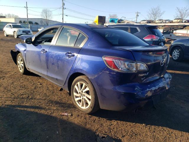 JM1BL1WP9D1797049 - 2013 MAZDA 3 I BLUE photo 2