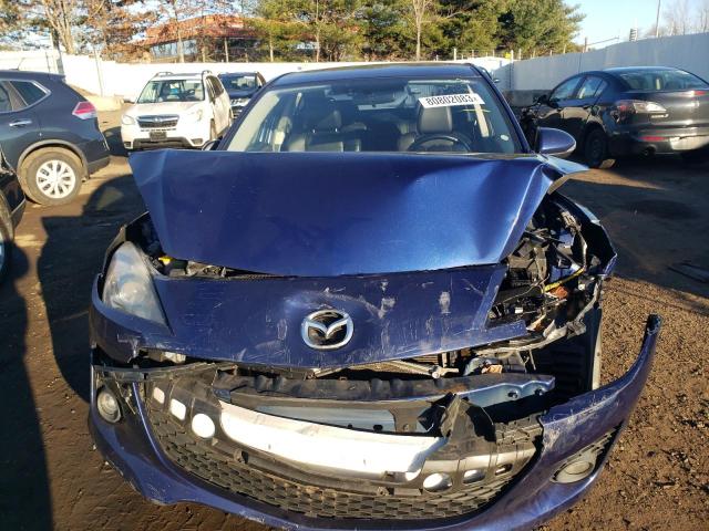 JM1BL1WP9D1797049 - 2013 MAZDA 3 I BLUE photo 5