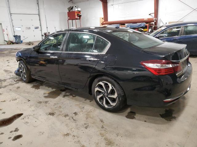 1HGCR2F71GA026325 - 2016 HONDA ACCORD EX BLACK photo 2