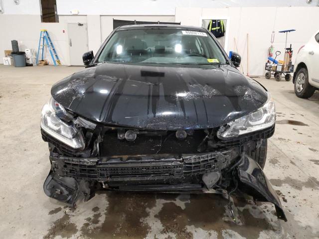 1HGCR2F71GA026325 - 2016 HONDA ACCORD EX BLACK photo 5