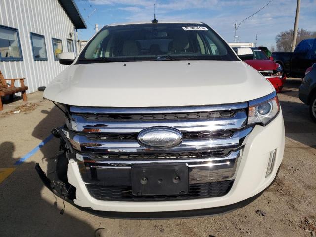 2FMDK4JC0DBB20540 - 2013 FORD EDGE SEL WHITE photo 5