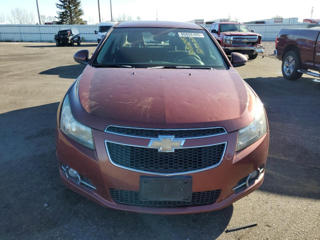 1G1PF5SC6C7209782 - 2012 CHEVROLET CRUZE LT BURGUNDY photo 5