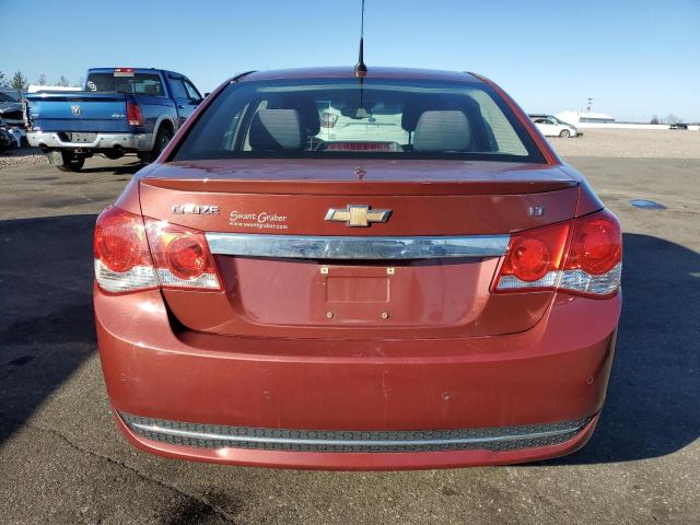 1G1PF5SC6C7209782 - 2012 CHEVROLET CRUZE LT BURGUNDY photo 6