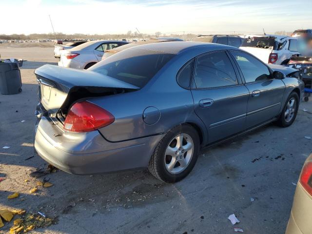 1FAFP53U51A126454 - 2001 FORD TAURUS SE BLUE photo 3