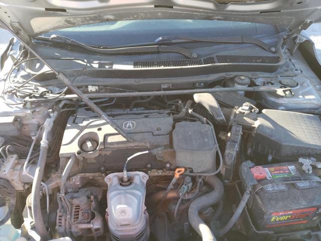 19UUB1F37HA007893 - 2017 ACURA TLX SILVER photo 11