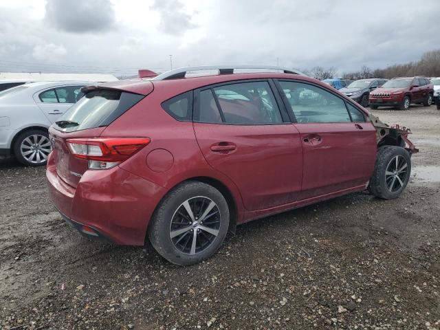 4S3GTAD65K3762008 - 2019 SUBARU IMPREZA PREMIUM RED photo 3