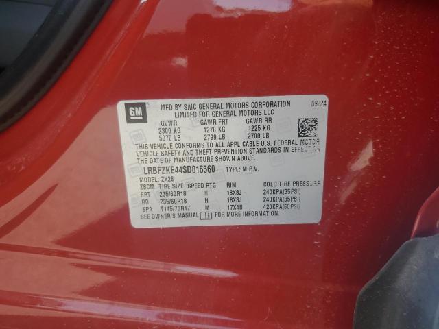 LRBFZKE44SD016560 - 2025 BUICK ENVISION PREFERRED Qırmızı foto 12