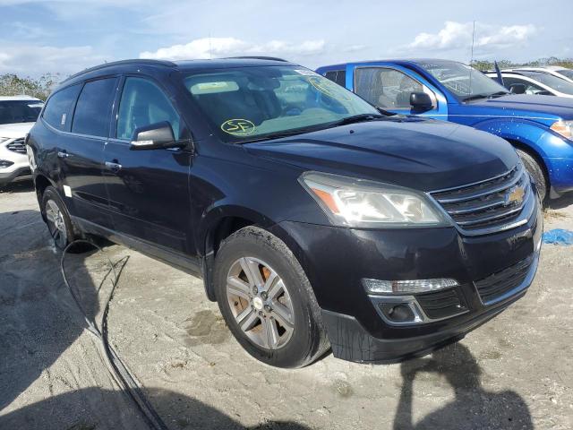1GNKRGKDXFJ324106 - 2015 CHEVROLET TRAVERSE LT CHARCOAL photo 4