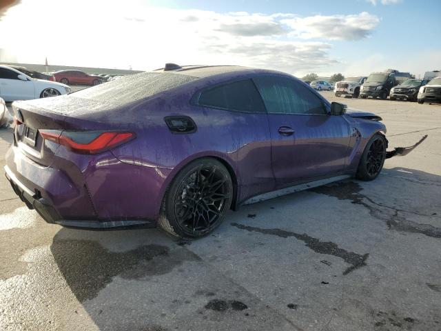 WBS43AZ03PCM33749 - 2023 BMW M4 COMPETITION Violet photo 3