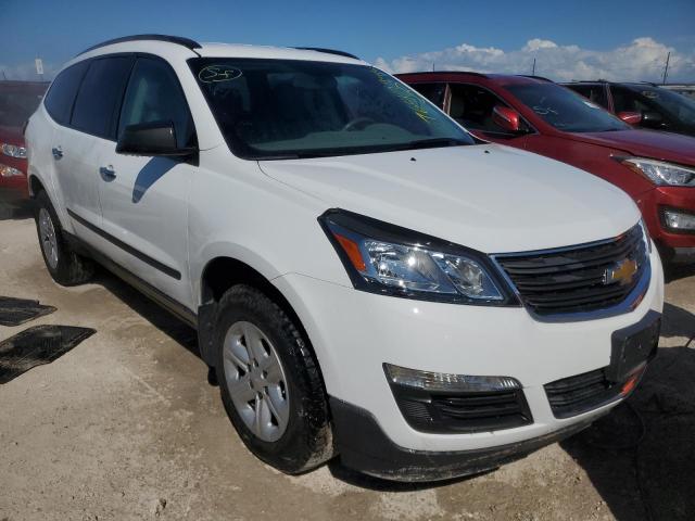 1GNKVFKD4HJ241599 - 2017 CHEVROLET TRAVERSE LS WHITE photo 4