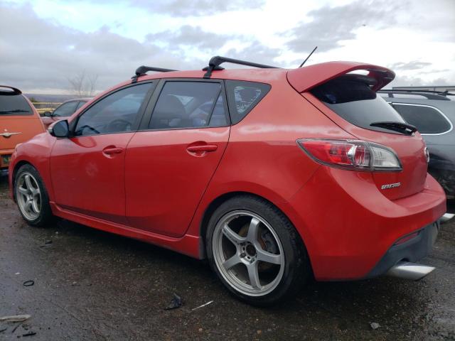 JM1BL1K31B1431165 - 2011 MAZDA SPEED 3 წითელი ფოტო 2