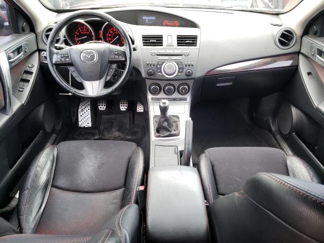 JM1BL1K31B1431165 - 2011 MAZDA SPEED 3 წითელი ფოტო 8