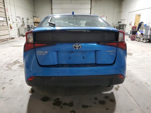 JTDL9RFU0L3019796 - 2020 TOYOTA PRIUS LE BLUE photo 6