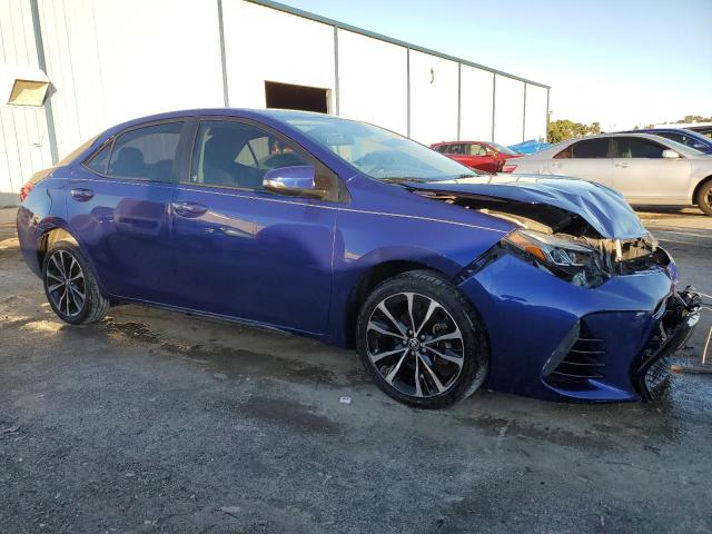 5YFBURHE3HP651805 - 2017 TOYOTA COROLLA L BLUE photo 4