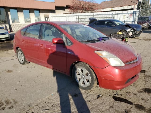 JTDKB20U193488436 - 2009 TOYOTA PRIUS RED photo 4