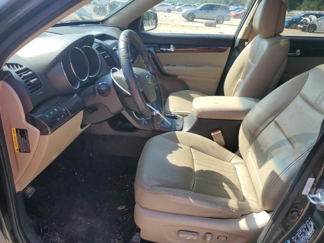 5XYKU4A29CG250906 - 2012 KIA SORENTO EX أخضر صورة 7