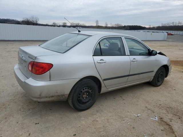 2T1BR32E64C174319 - 2004 TOYOTA COROLLA CE SILVER photo 3