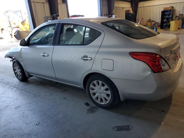 3N1CN7APXCL896143 - 2012 NISSAN VERSA S SILVER photo 2