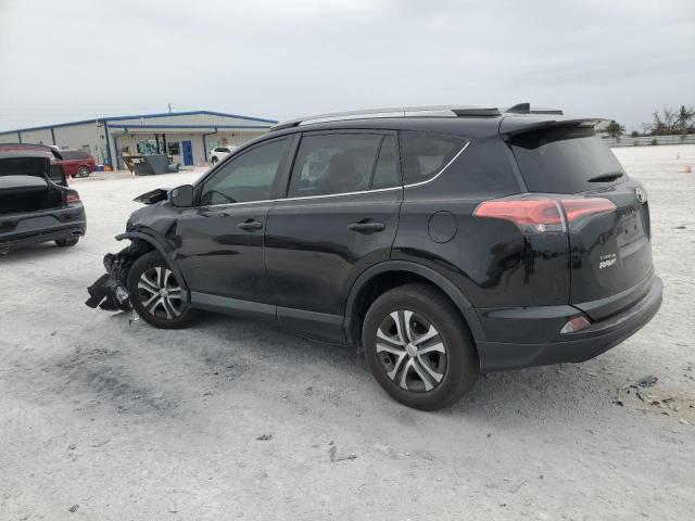 2T3ZFREV6JW437013 - 2018 TOYOTA RAV4 LE BLACK photo 2