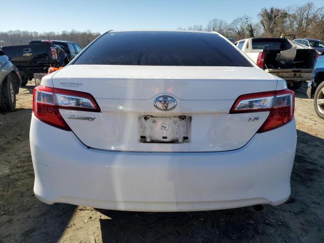 4T1BF1FK6DU260693 - 2013 TOYOTA CAMRY L WHITE photo 6