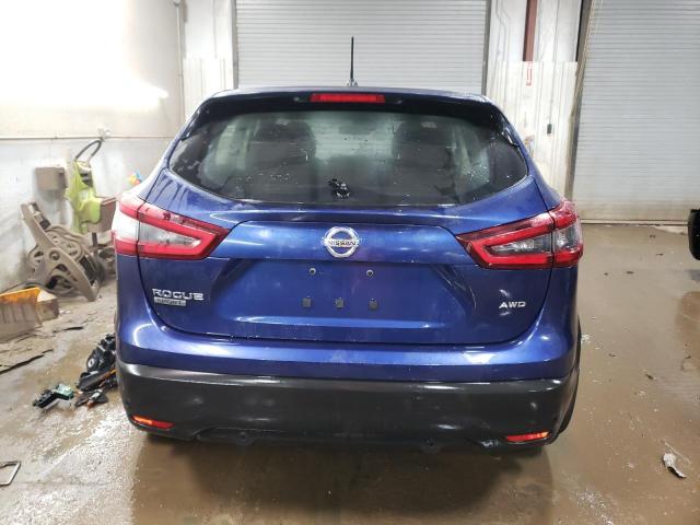 JN1BJ1AW0MW426677 - 2021 NISSAN ROGUE SPOR S BLUE photo 6