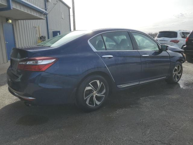 1HGCR2F36HA007963 - 2017 HONDA ACCORD LX BLUE photo 3