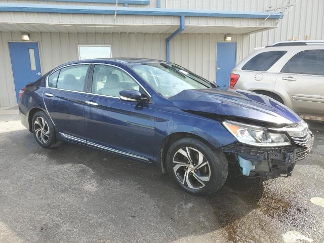 1HGCR2F36HA007963 - 2017 HONDA ACCORD LX BLUE photo 4