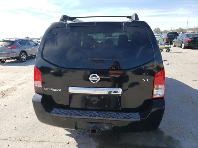 5N1AR1NN4AC610385 - 2010 NISSAN PATHFINDER S BLACK photo 6