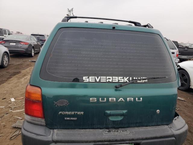 JF1SF6352XH715896 - 1999 SUBARU FORESTER L GREEN photo 6