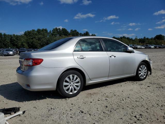 2T1BU4EEXCC756020 - 2012 TOYOTA COROLLA BASE SILVER photo 3