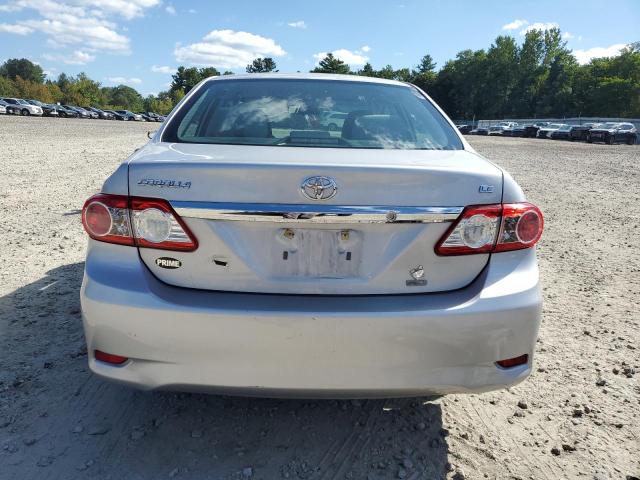 2T1BU4EEXCC756020 - 2012 TOYOTA COROLLA BASE SILVER photo 6