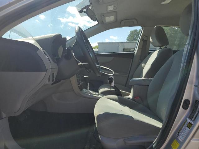 2T1BU4EEXCC756020 - 2012 TOYOTA COROLLA BASE SILVER photo 7