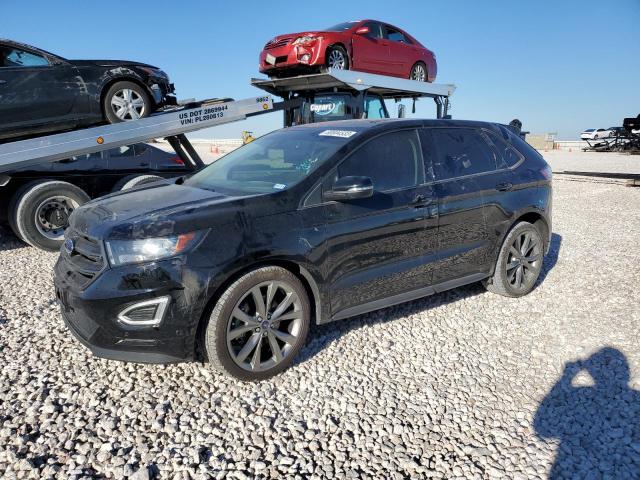 2FMPK4AP9JBB51345 - 2018 FORD EDGE SPORT BLACK photo 1