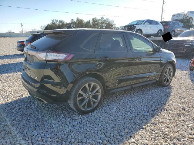 2FMPK4AP9JBB51345 - 2018 FORD EDGE SPORT BLACK photo 3