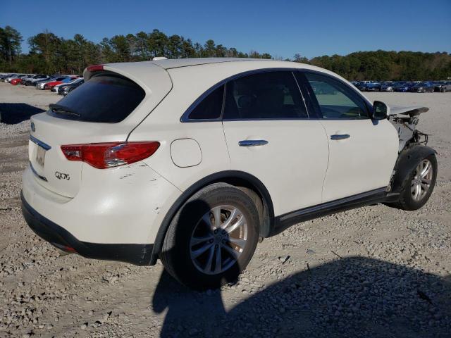 JN8CS1MU7HM142929 - 2017 INFINITI QX70 WHITE photo 3