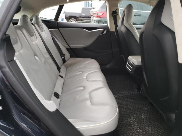 5YJSA1H17EFP37553 - 2014 TESLA MODEL S Կապույտ լուսանկար 10