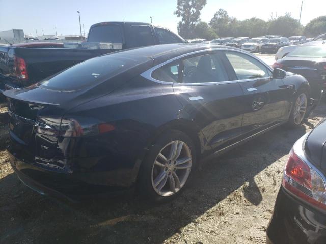 5YJSA1H17EFP37553 - 2014 TESLA MODEL S Կապույտ լուսանկար 3