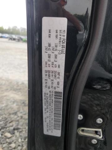 3C4NJDBB7KT703495 - 2019 JEEP COMPASS LATITUDE Черный фото 13