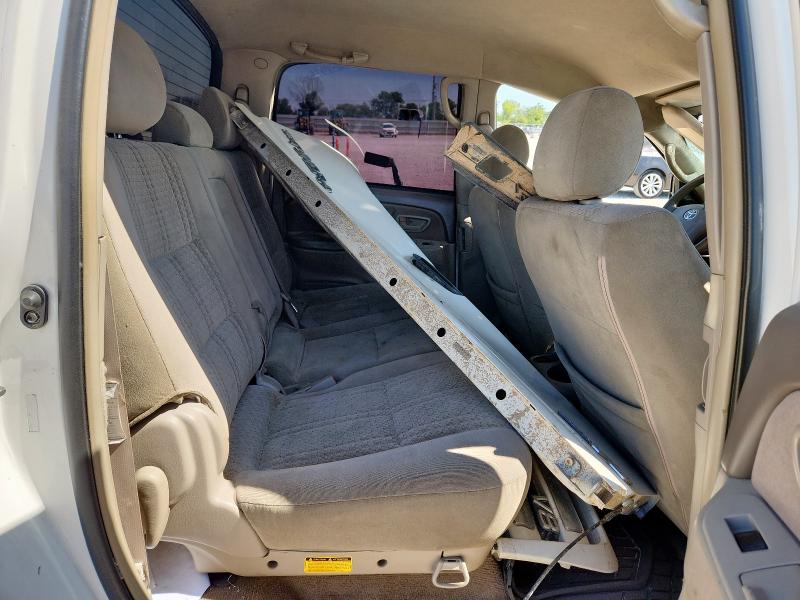 5TBET34105S464033 - 2005 TOYOTA TUNDRA DOUBLE CAB SR5 WHITE photo 10