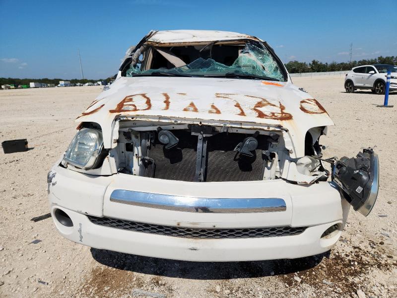 5TBET34105S464033 - 2005 TOYOTA TUNDRA DOUBLE CAB SR5 WHITE photo 5