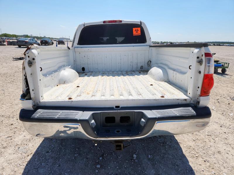 5TBET34105S464033 - 2005 TOYOTA TUNDRA DOUBLE CAB SR5 WHITE photo 6