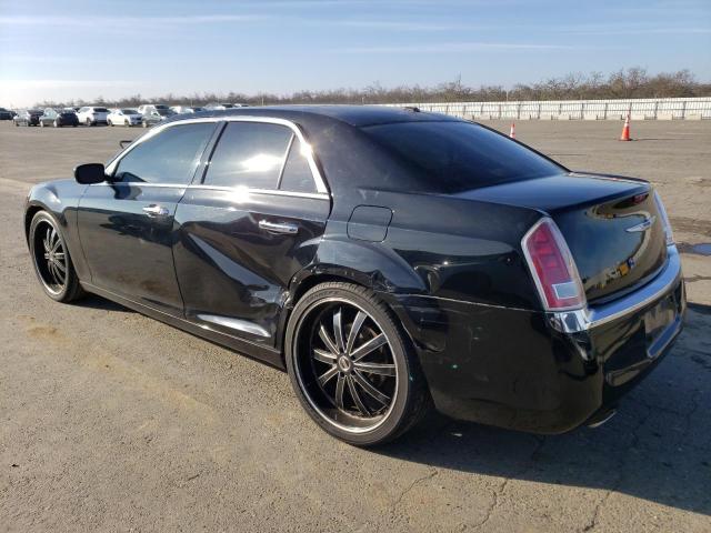 2C3CCAET0DH556537 - 2013 CHRYSLER 300C BLACK photo 2