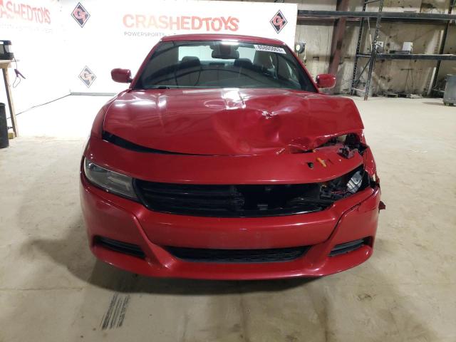 2C3CDXFG4FH891417 - 2015 DODGE CHARGER SE RED photo 5