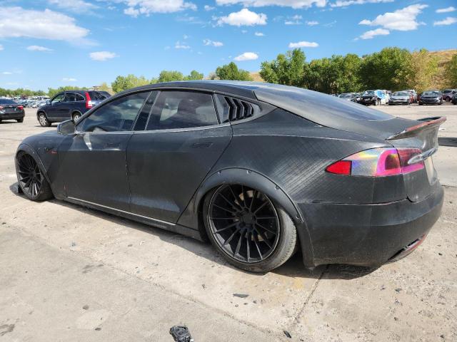 5YJSA1E12HF233758 - 2017 TESLA MODEL S Գրաֆիտ լուսանկար 2